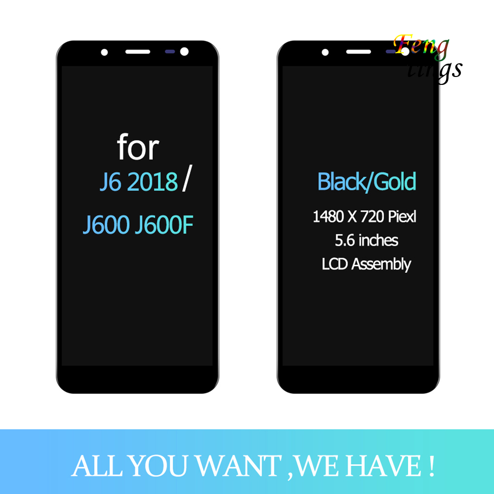 Màn Hình Cảm Ứng Thay Thế Amoled Cho Samsung Galaxy J6 2018 J600 J600F