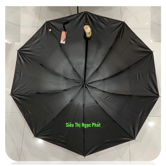 Ô/ dù đi mưa 2 LỚP, GẤP GỌN che nắng cao cấp_CỠ LỚN_10 nan thép xuất Nhật chắc chắn