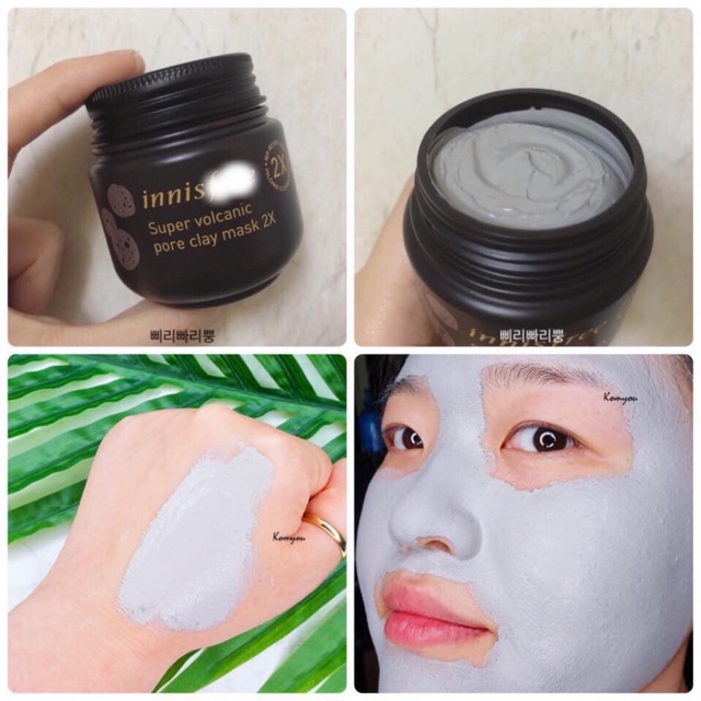 Mặt Nạ Đất Sét Innis Super Volcanic Pore Clay Mask 2X