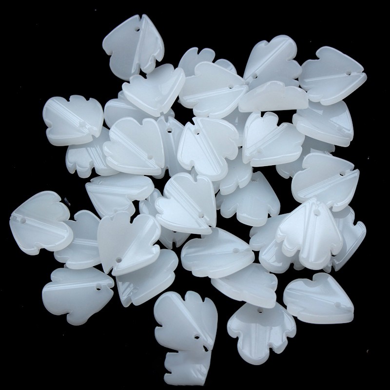 5 cánh hoa mẫu đơn thủy tinh 18mm nguyên liệu làm trâm, làm trang sức