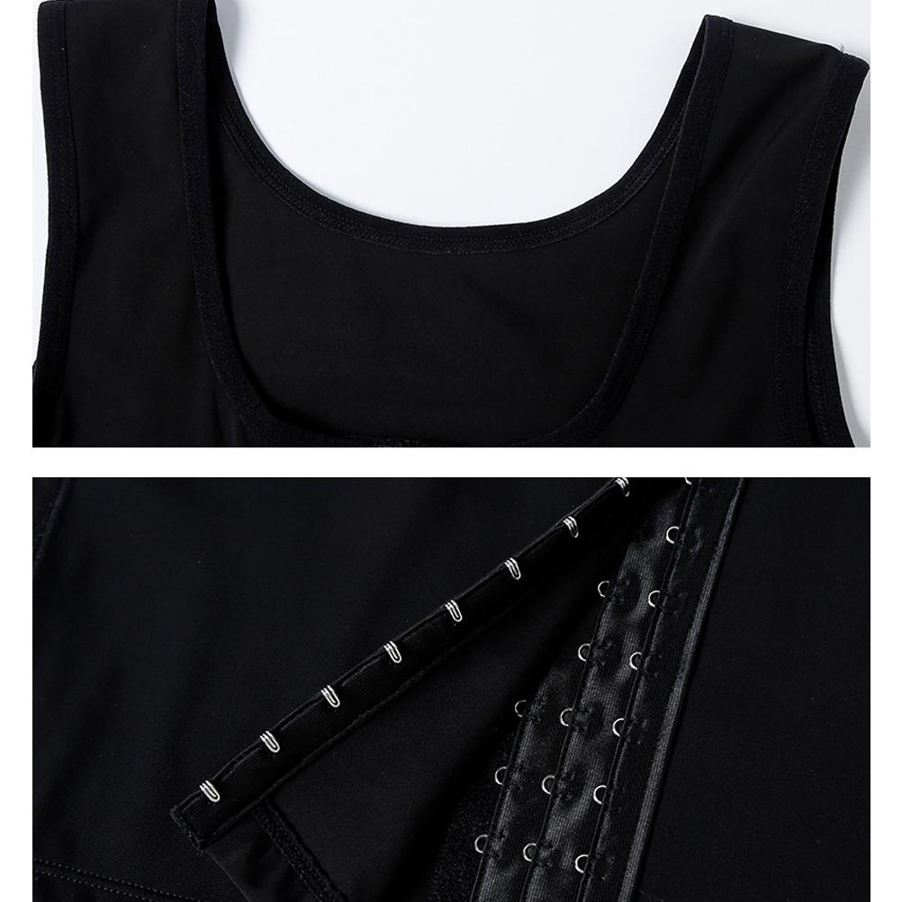 [Global] Men Gynecomastia Shaper Adjustable Slimming Chest Corset Compressing Body Building Sleeveless Tops Correct