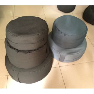 Giá sốc 30x13cm và 32x10cm Bồ đoàn , gối ngồi thiền vỏ đậu xanh từng kinh lễ Phật