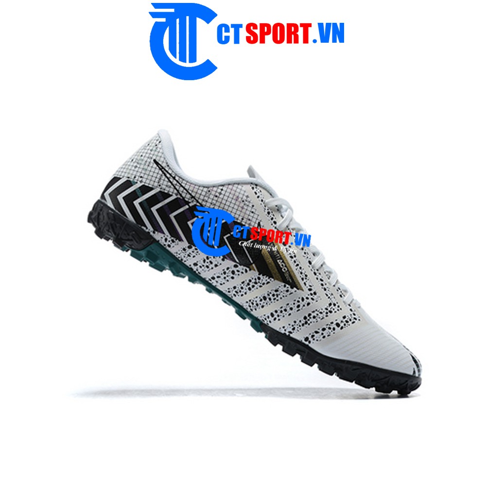 Giày đá bóng Mercurial Superfly 7 Elite MDS003 CTSPORT trắng mũi đen cao cổ TF