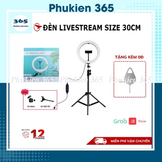 Đèn Livestream Giá Rẻ 30cm + Chân 2m1 Hỗ Quay Tik Tok - Chụp Ảnh - Bán Hàng - Make Up - Thay Đổi Chế Độ Sáng