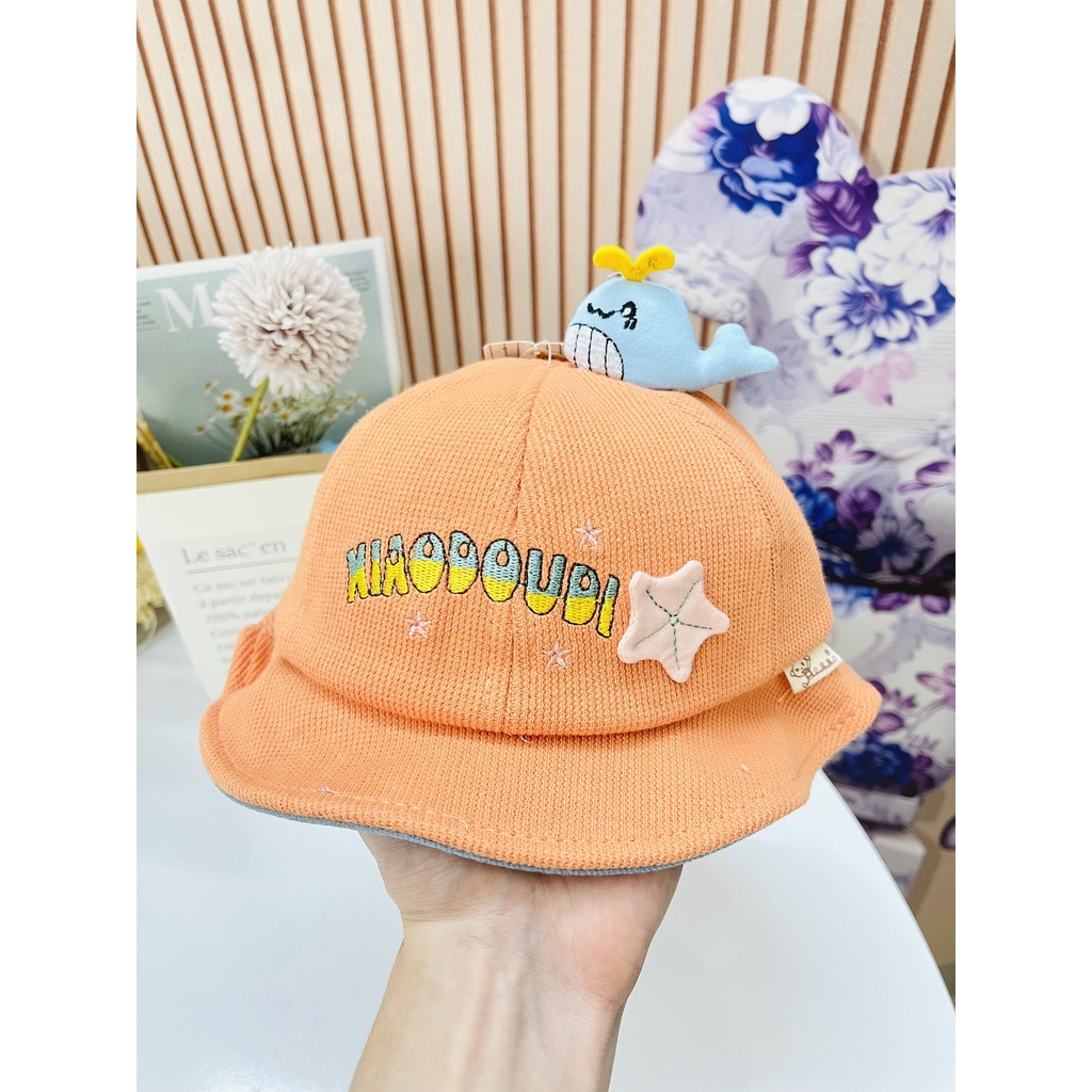 Mũ nón rộng vành hình con cá siêu cute dành cho bé trai, bé gái mẫu mới siêu hot - Hàng Quảng Châu Cao Cấp (M25)