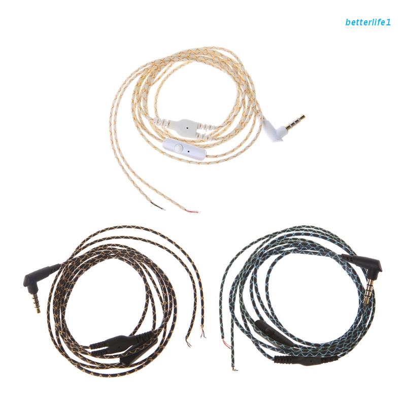 Dây Tai Nghe Thay Thế Có Mic Đầu Cắm 3.5mm