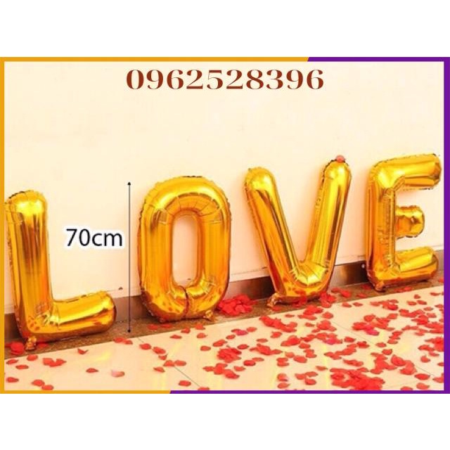 BÓNG Chữ Love Size Đại 32ich