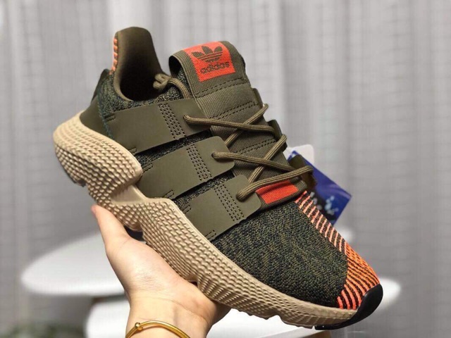 Giày Thể Thao Nữ Sneaker Adi,das AD Prophere Màu Xanh Xam Đế Dày Cho Nam Nữ