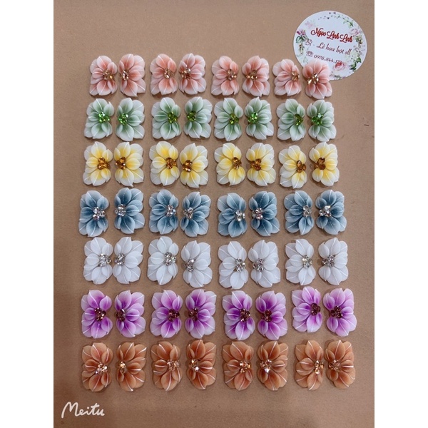 Hoa bột nail