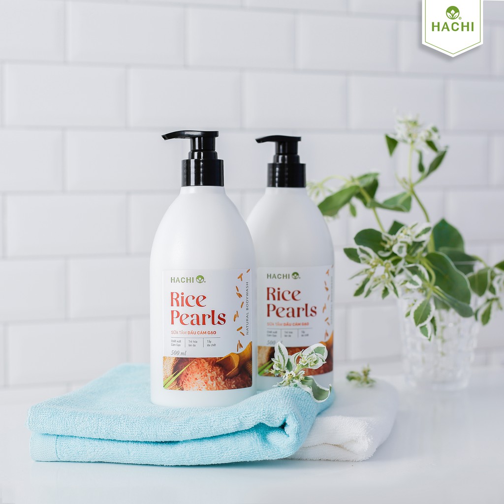 Sữa tắm Cám gạo trắng sáng Hachi Việt Nam Rice Pearls | BigBuy360 - bigbuy360.vn