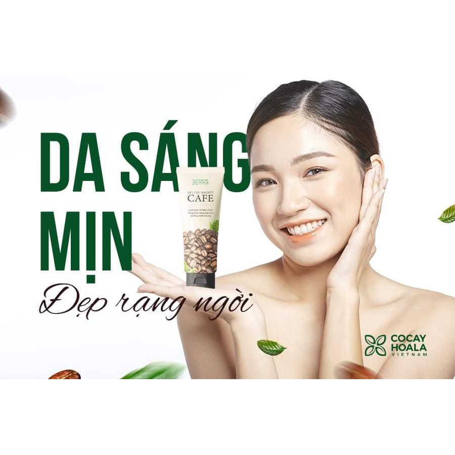 [Chính hãng 100%] Tẩy da chết cafe làm sạch sâu, thải độc da..100gr