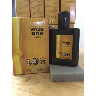Dung dịch vệ sinh đồ da, làm sạch nội thất đồ da, giả da Wax One Gold 135ml