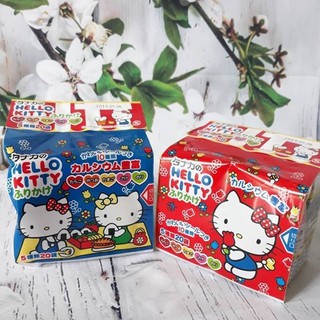 Gia vị rắc cơm Hello Kitty 48g, Nhật Bản, bịch 20 gói, cho bé từ 9 tháng tuổi