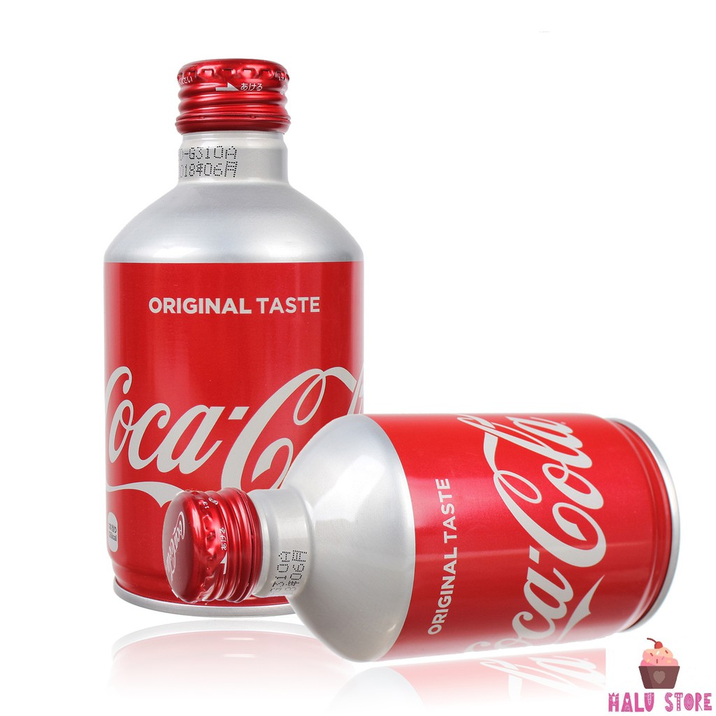 Coca Cola chai nhôm Nhật Bản chai 300ml