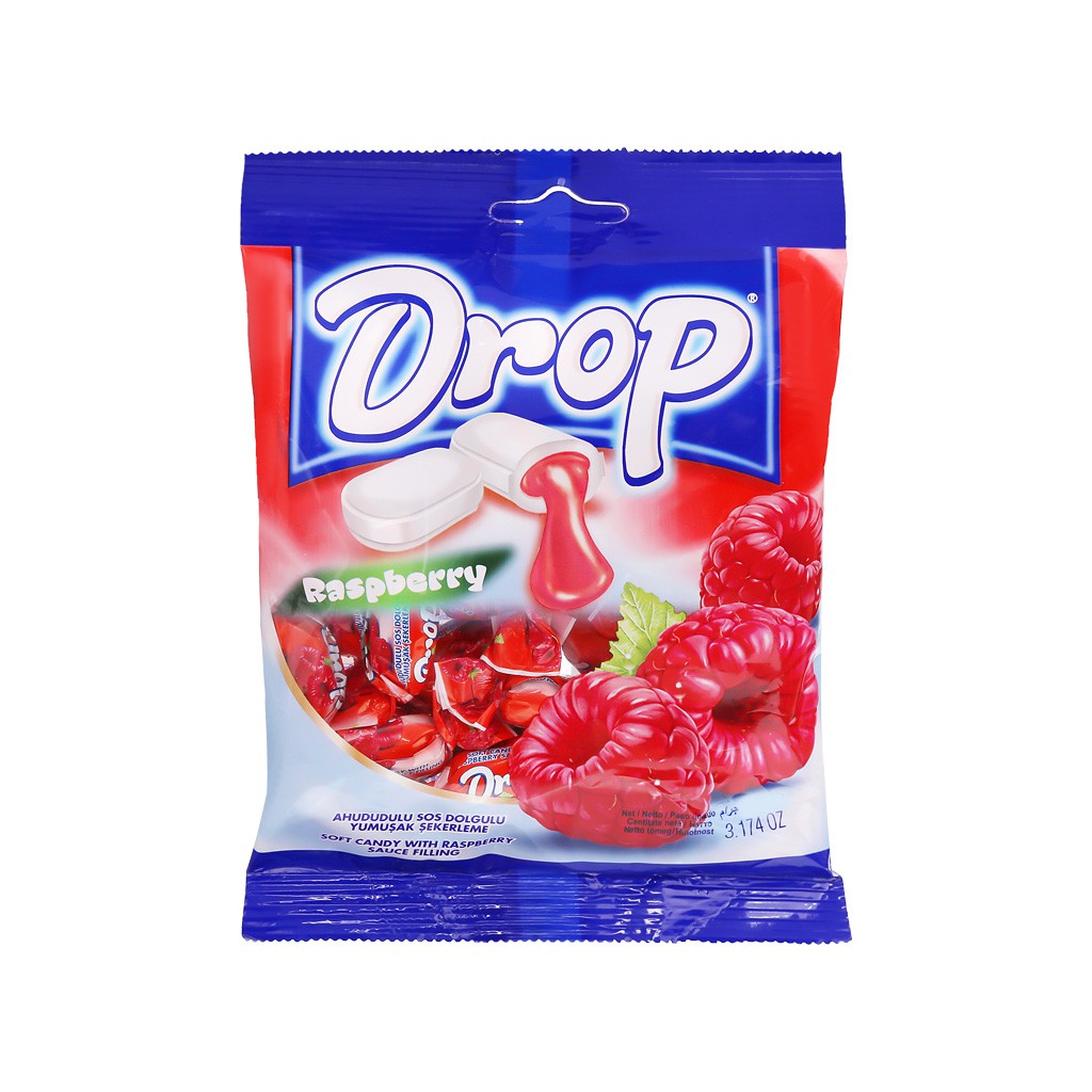 Kẹo mềm Drop nhân phúc bồn tử