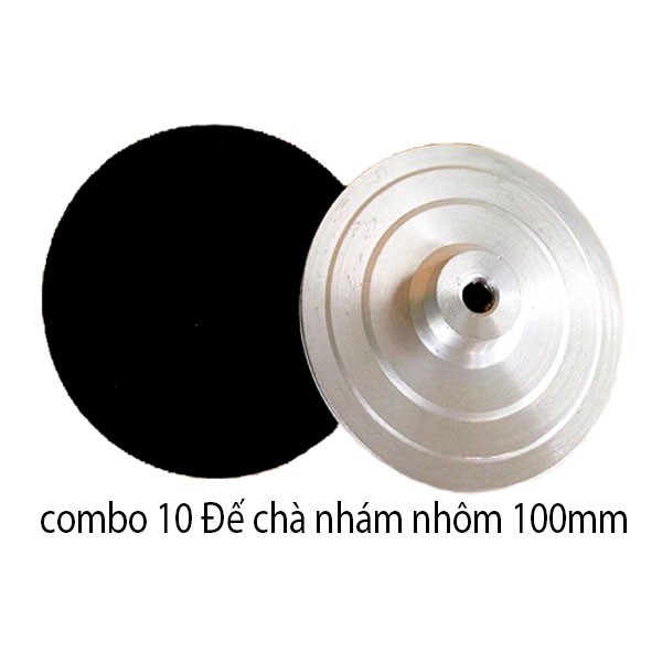 combo 10 cái Đế chà nhám điện 100mm