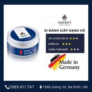 Xi đánh giày dạng kem shoeboy's nâu