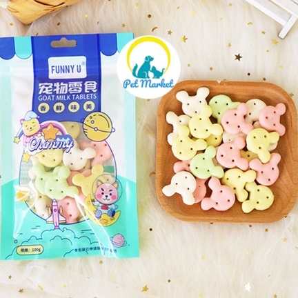 Bánh Quy thưởng cho chó mèo giúp thơm miệng, sạch răng
