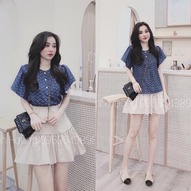 Set dạo phố chân váy đuôi cá (SE07)