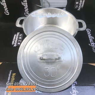 Nồi gang miên hàng đúc cao cấp size 30cm