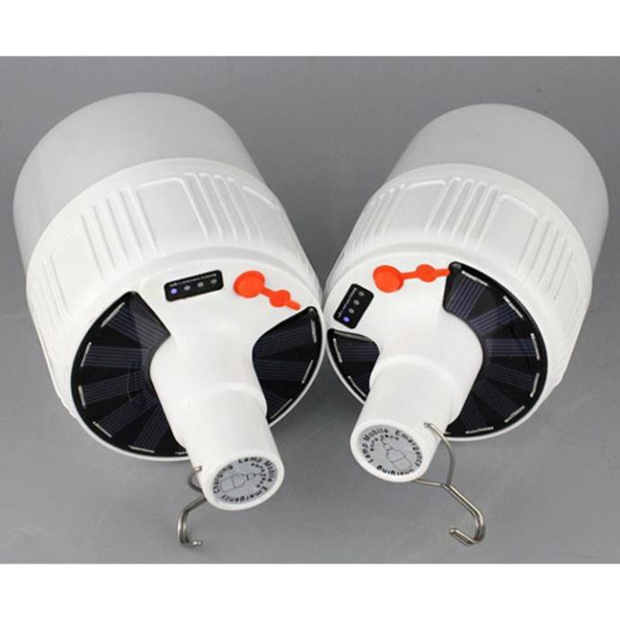 Đèn led tích điện năng lượng mặt trời siêu sáng Có Điều Khiển Từ Xa, Công Suất 80W, 5 Chế Độ Sáng