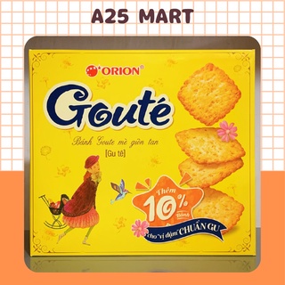 Bánh goute mè giòn tan orion hộp 158.4g/ 316.8g