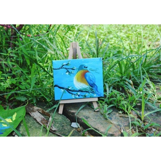 Toan Vẽ Mini Canvas Mont Marte 6x8cm 8x10cm Gỗ Căng Chắc Đặt Trang Trí Bàn Làm Việc – Họa cụ Summer