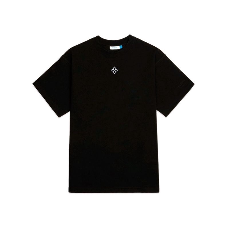 ÁO THUN LEVENTS XL LOGO/BLACK WHITE