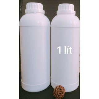Chai 1 lít nắp khóa trắng đục - 1 chai