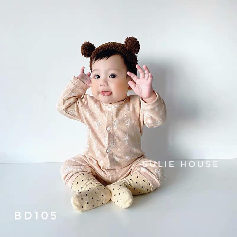 Băng đô lông cừu tai gấu - BD105