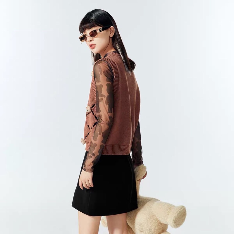 Áo ghile len Peacebird