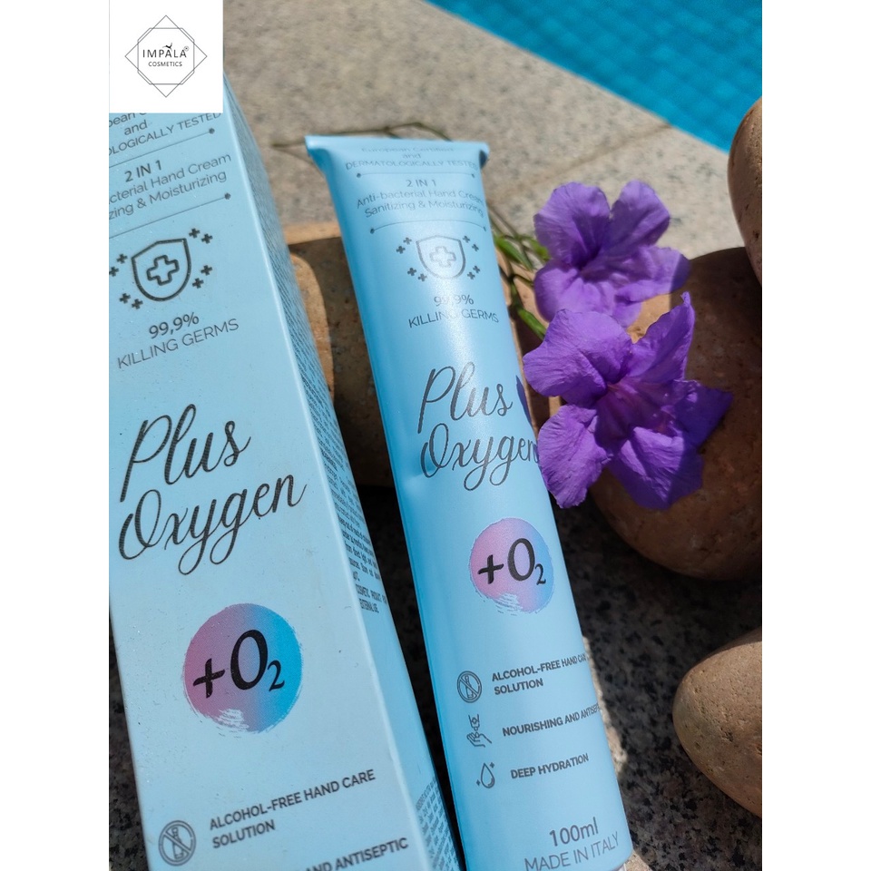 KEM DƯỠNG DA TAY - DIỆT KHUẨN KHÔNG CỒN 2 IN 1