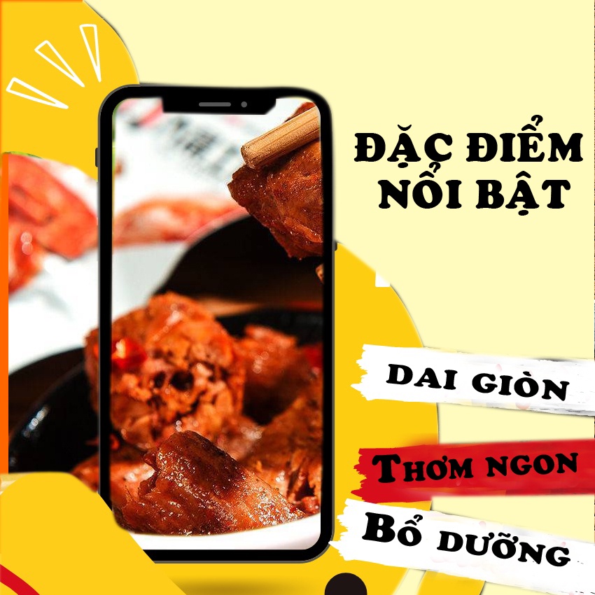 Cổ vịt cay dacheng trung quốc ăn liền gói loại 42gam siêu ngon