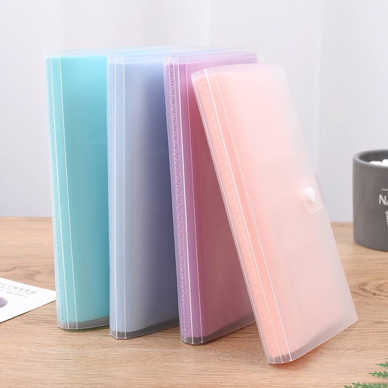 Sổ Đựng Thẻ Sưu Tầm Phong Cách Đơn Giản