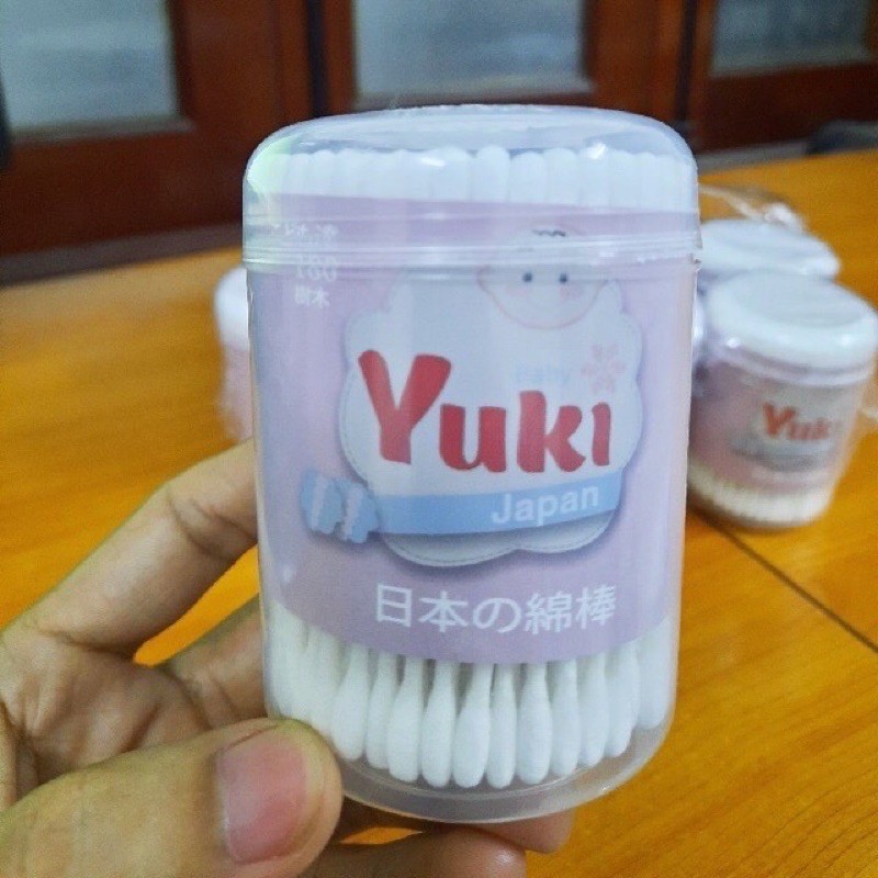 Hộp 180 chiếc bông tăm Yuki Nhật Bản cho bé