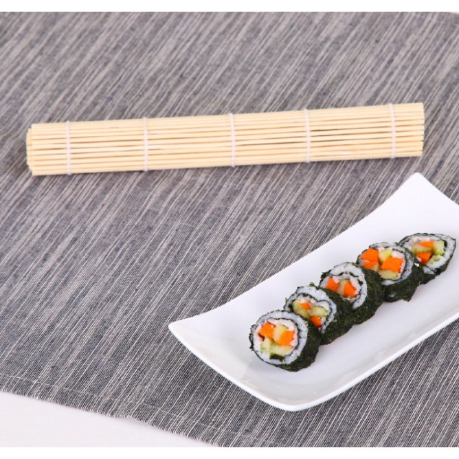 Tấm mành tre cuốn sushi hoặc làm phụ kiện chụp ảnh