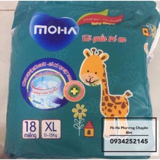 Combo 66 miếng bỉm quần moha size M66 L60 Xl54 XXl48 miếng