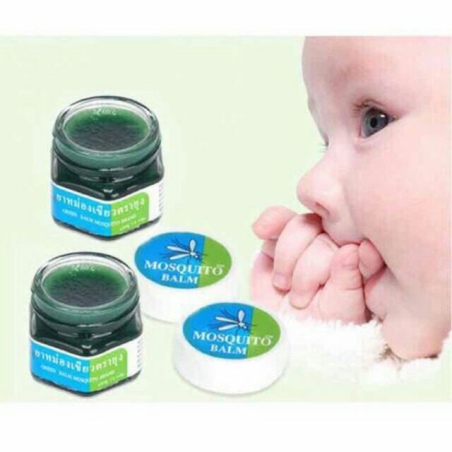 Dầu bôi muỗi đốt cho bé yêu Green Balm Mosquito Brand