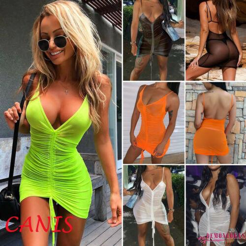 Đầm nữ dáng ôm phối vải lưới xuyên thấu gợi cảm