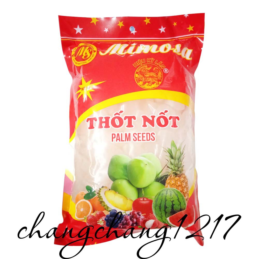 [Mã 156FMCGSALE hoàn 8% đơn 500K] Thốt Nốt Kì Lân Mimosa Gói 1kg