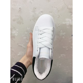 Có sẵn giày MCQUEEN gót đen dây to ( ảnh thật tự chụp )