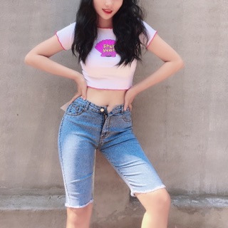 Áo viền croptop