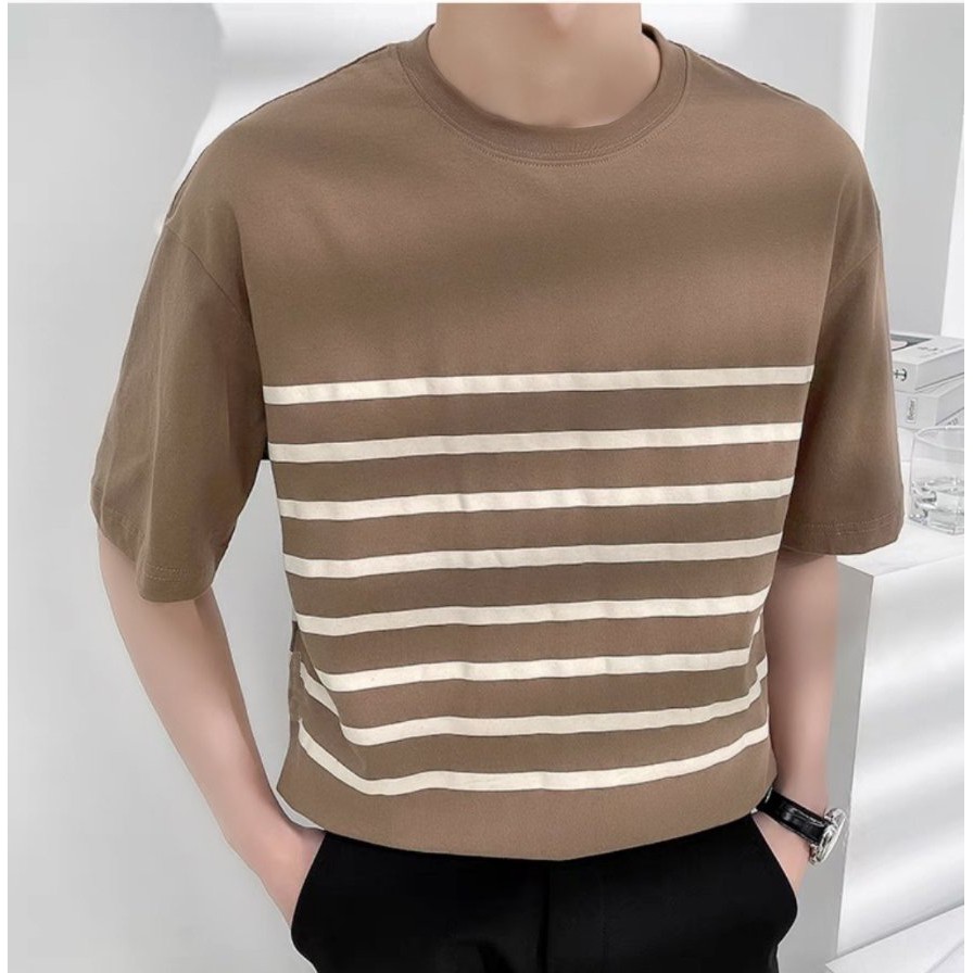 Áo thun Stee Sọc ngang PR Line - Giá sỉ Unisex video full