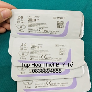 CHỈ PHẪU THUẬT TỰ TIÊU VICRYL 2/0 ( giá 1 sợi)