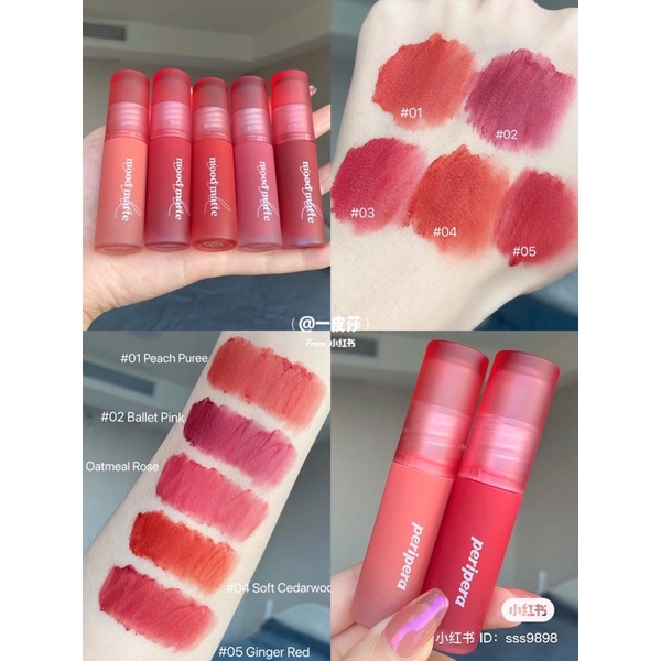 Son kem lì Peripera Ink Mood Matte Tint Hàn Quốc