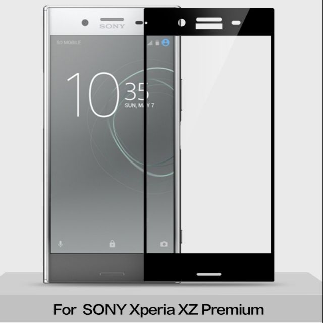 Kính cường lực full màn 4D Sony XZ Premium