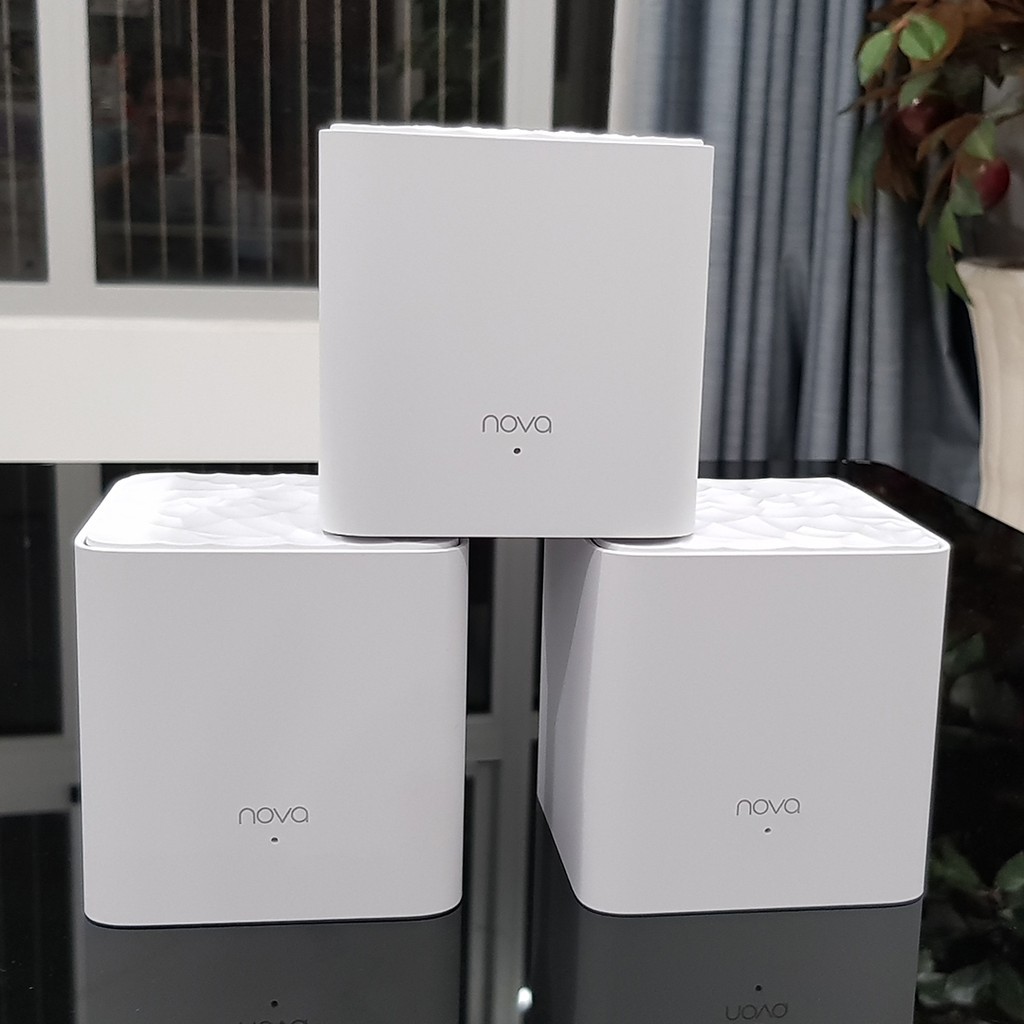 [Mã 159ELSALE hoàn 7% đơn 300K] Bộ Phát Wifi - Bộ 3 Cục Wifi Mesh Tenda Nova MW3 - New 100%