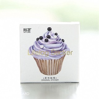 HỘP 45 STICKER BÁNH CUPCAKE