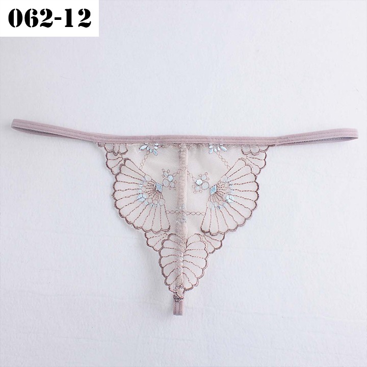 Bộ đồ lót thêu hoạ tiết đẹp - Bộ đồ lót gợi cảm lưới AQ062-12 | BigBuy360 - bigbuy360.vn