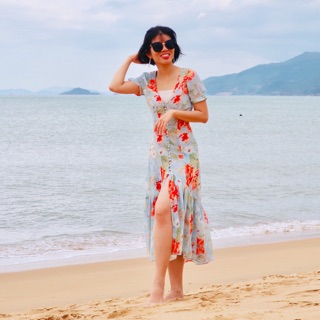Đầm hoa zara